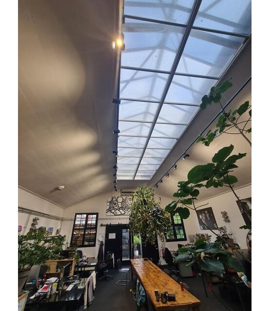 Ophangsysteem kabel 150cm zwarte 3-fase rails