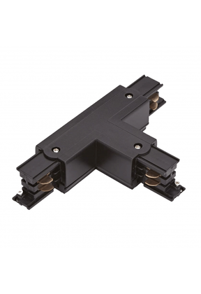 t stuk connector voor zwarte 3-fase rail rechts