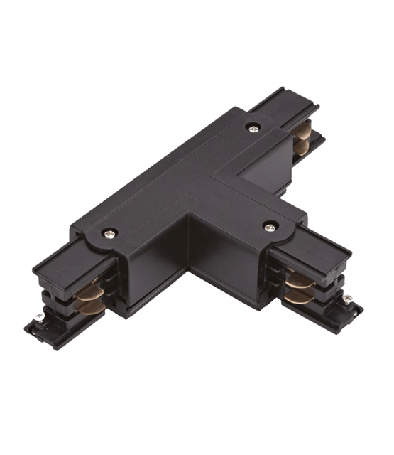 t stuk connector voor zwarte 3-fase rail rechts