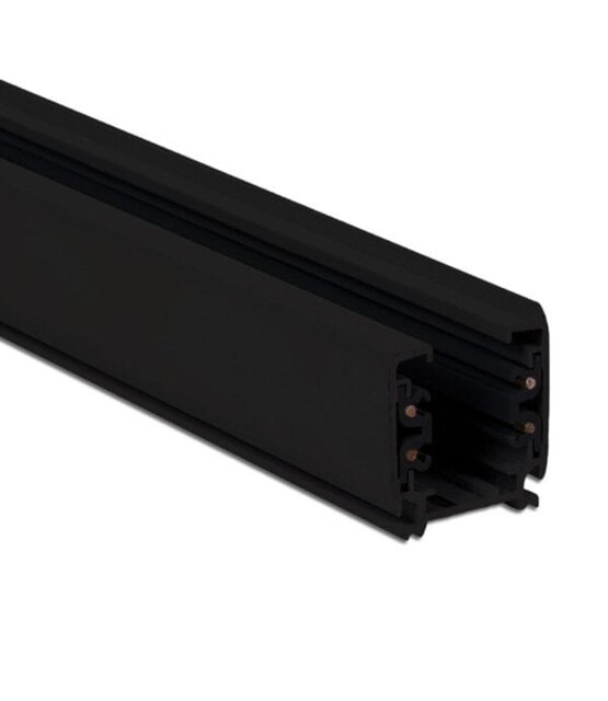 3-fase track rail - zwart - 3 meter - Powergear®