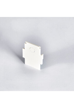 48V Inbouw Eindkap - Wit