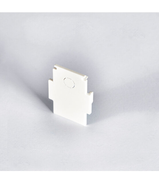 48V Inbouw Eindkap - Wit