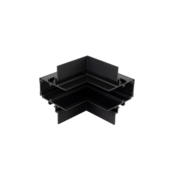 48V Inbouw L Profiel Connector Stereo - Zwart