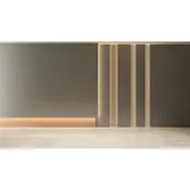 LED inbouw plintprofiel inclusief opaal klikafdekking 38.6 mm x 12,60 mm GIPS10ALU