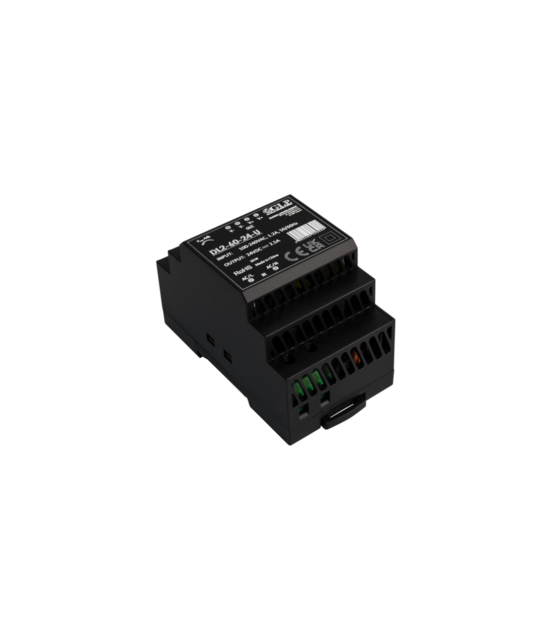 DIN Rail LED voeding 60 watt 48 volt 1,25 Ampère - IP20 - DL2-60-48-U