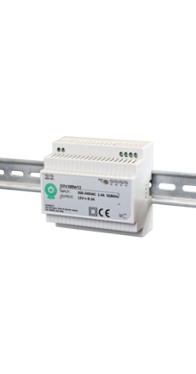 DIN Rail LED voeding 100 watt 12 volt 8,3 Ampère - IP20 - DIN100W12