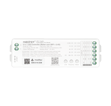 Matter over wifi LED controller 5 in 1 - voor Single Color/Dual White/RGB/RGBW/RGBWW/RGBCCT LED strips 12-24-48v - ML5
