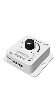 LED draaidimmer V1-KS voor 12 / 24 / 36 / 48 Volt DC