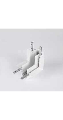 48V Inbouw L Profiel Connector Stereo - Wit