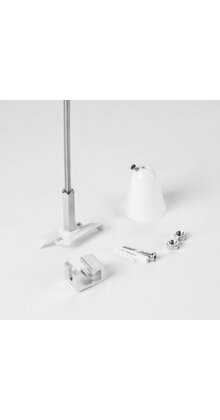 Plafondbevestiging EZCLICK met Draadeinde - Wit