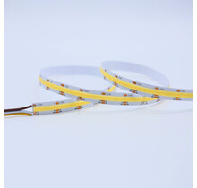 PRO LUMEN lichtopbrengst COB LED strip 2700K extra warm wit 14W 2500LM 528LED p/m 24VDC IP20 - 5 meter