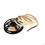 COB LED strips Luksus PRO LUMEN lichtopbrengst COB LED strip 2700K extra warm wit 14W 2500LM 528LED p/m 24VDC IP20 - 5 meter