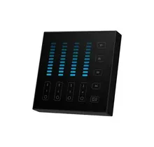 Zwarte Draadloze wanddimmer voor LED verlichting - B5-b zwart