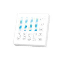 Witte draadloze wanddimmer voor LED verlichting - B5 Wit
