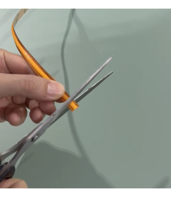 Vrij knipbare COB LED strip extra warm wit 12W 1200LM 528LED p/m 24VDC IP20 2700K – 50 meter