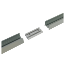 LED profiel rechte verbinding voor XL306ALU, XL306WIT, XL306ZWART