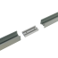 LED profiel montagemateriaal - Luksus LED profiel rechte verbinding voor XL306ALU, XL306WIT, XL306ZWART