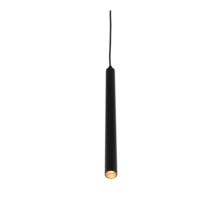 Salina hanglamp  48V 300lm - 2700K  on/off - Zwart