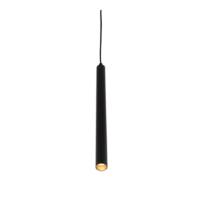 Salina hanglamp  48V 300lm - 2700K  on/off - Zwart