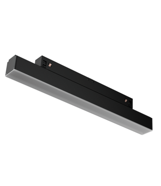 Banda25 48V LED Linear Tracklight 436lm - 2700k/3000k - Zwart