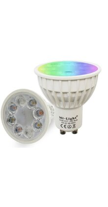 Instelbare ZIGBEE GU10 LED Spot RGB+CCT (RGBCCT & 2700K-6500K) -  FUT103ZR