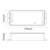 Professionele 20 ampere Zigbee 5-in-1 LED controller voor Single Color/Dual White/RGB/RGBW/RGBWW/RGBCCT LED strips 12-24-48v - PZ5
