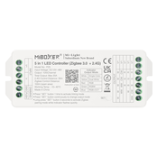 Professionele 20 ampere Zigbee 5-in-1 LED controller voor Single Color/Dual White/RGB/RGBW/RGBWW/RGBCCT LED strips 12-24-48v - PZ5