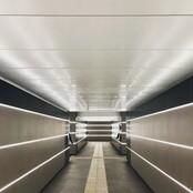 LED stucprofiel 3 meter inclusief klikafdekking 57 mm x 11 mm - STUC200