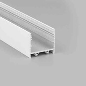 Wit LED XL profiel 2 meter met lage afdekking 33,4mm x 29,6mm - XL11WIT