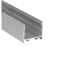 Alu LED XL profiel 3 meter met lage afdekking 33,4mm x 29,6mm - XL11ALU