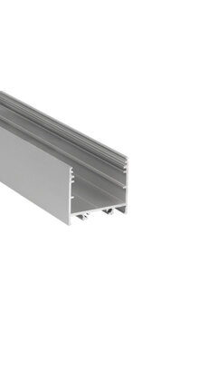LED XL profiel 4 meter met lage afdekking 33,4mm x 29,6mm - XL11ALU