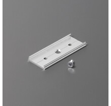 LED profiel montageklem extra lange voor - 09INBOUW-ALU, 09INBOUW-WIT, 09INBOUW-ZWART