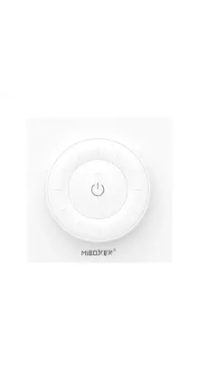 Design wanddimmer voor enkel kleurige en dual white LED strips – Draadloos – Miboxer K3-WIT