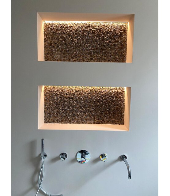 Waterdichte vrij knipbare COB LED strip extra warm wit 13W 1200LM 528LED p/m 24VDC IP65 2700K – 5 meter