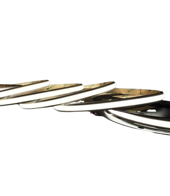 Waterdichte vrij knipbare COB LED strip natuurlijk wit 13W 1200LM 528LED p/m 24VDC IP65 4000K – 5 meter