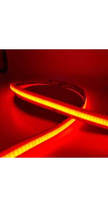 PRO LUMEN COB LED strip Rood 11W 1180LM 480 LED’s p/m 24VDC IP20 - 5 meter