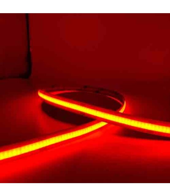PRO LUMEN COB LED strip Rood 11W 1180LM 480 LED’s p/m 24VDC IP20 - 5 meter