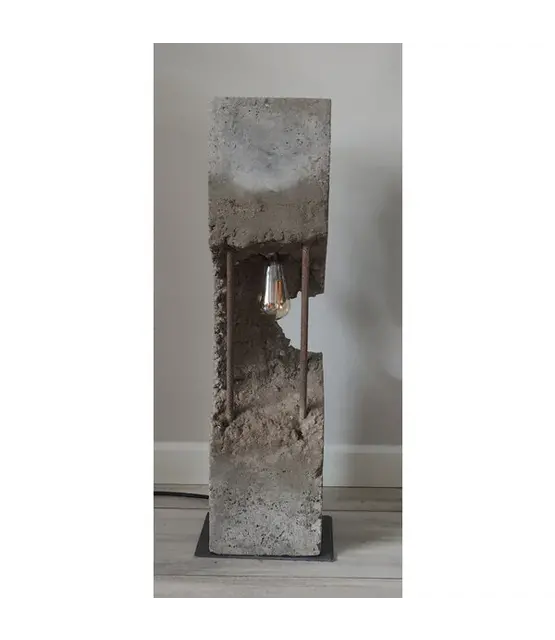 Elmar Design Industriële Lampen model 1 Heipaal staand model.