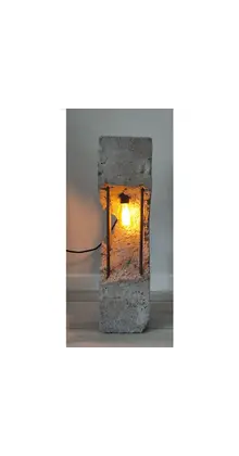 Elmar Design Industriële Lampen model 2 Heipaal staand model