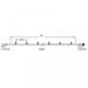 LED kerstlichtsnoer 10 meter – 2400K warm wit + flits CW – Wit snoer – 230V systeem (IP65)