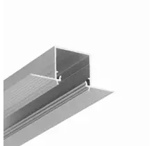 Trimless inbouw LED stuc profiel met afdekking 21 mm x 34 mm – XL28TrimlessALU