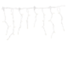 LED IJspegel Kerstverlichting 2x0,4m – Koud Wit 6500K – Wit Snoer – IP65 – 230V