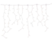 LED ijspegelverlichting 2x0,8m – Warm wit 2400K+ – Wit snoer – 230V IP65