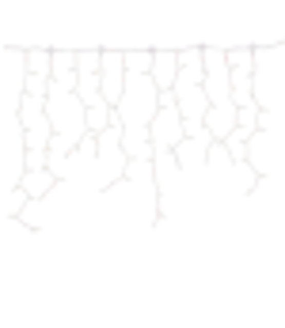 LED ijspegelverlichting 2x0,8m – Warm wit 3000K – Wit snoer – 230V IP65