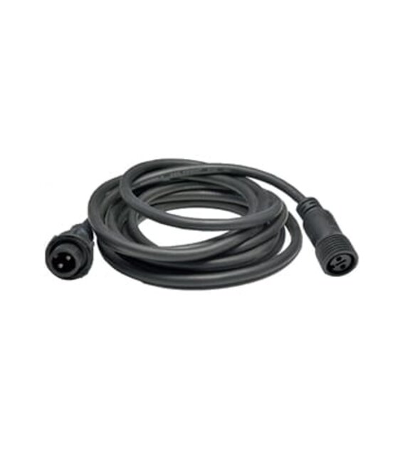 LED Verlengkabel – 3m | Zwart Snoer | 230V Koppelbaar | IP65