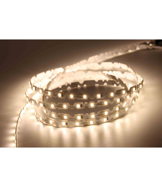 Buigbare LED strip warm wit 3000K IP20 24V 10W 72 LEDs p/m
