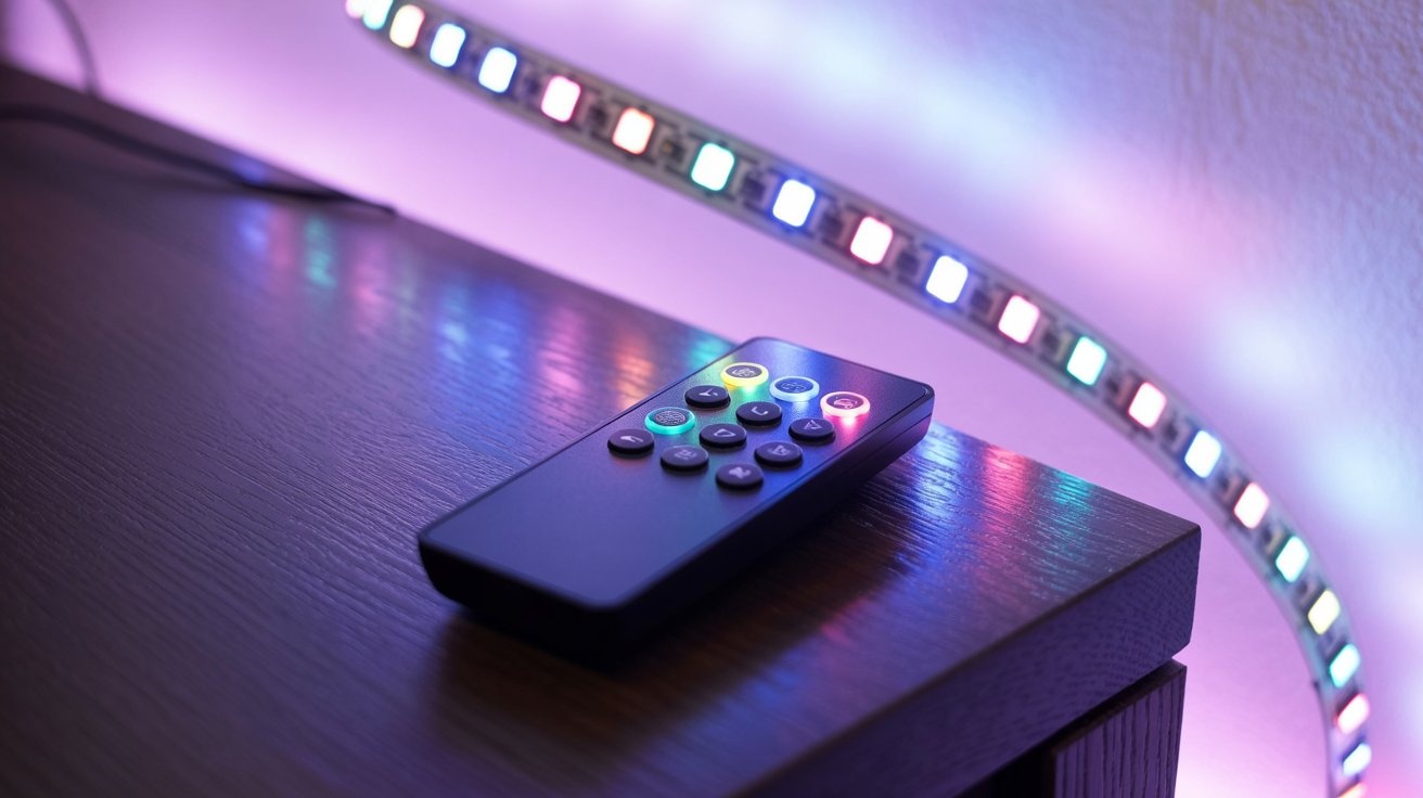 Hoe bedien ik RGB LED strips met een afstandsbediening?