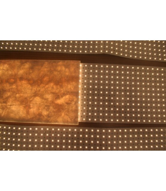 Natuursteen LED verlichting - 506 LED - 4300 LM - Extra Warm wit - 2700 kelvin - Dimbaar - 24 volt IP20 - 25 x 100cm - Koppelbaar LED Sheet