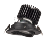 Inbouw LED Spot rond richtbaar - 3000K - 21.4W - Wit - 2278lm - 130lm/W