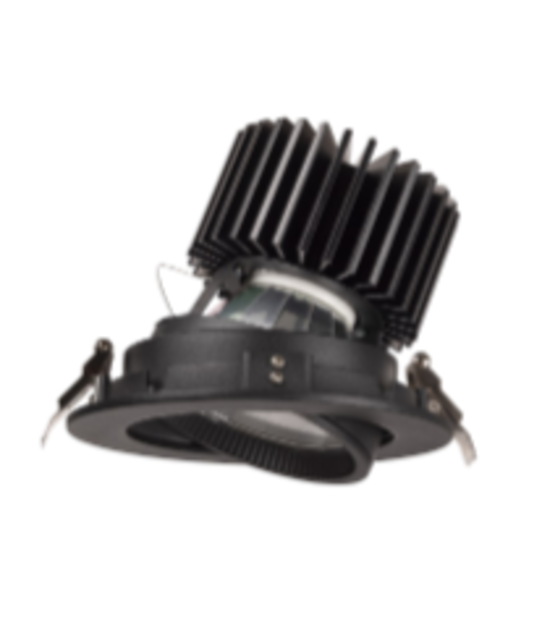 Inbouw LED Spot rond richtbaar - 3000K - 21.4W - Wit - 2278lm - 130lm/W